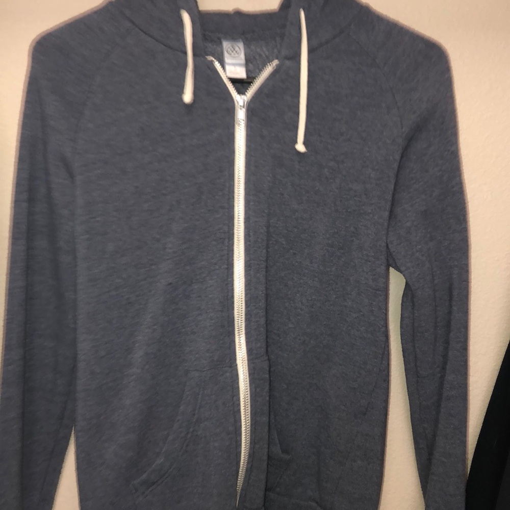 super soft zip up